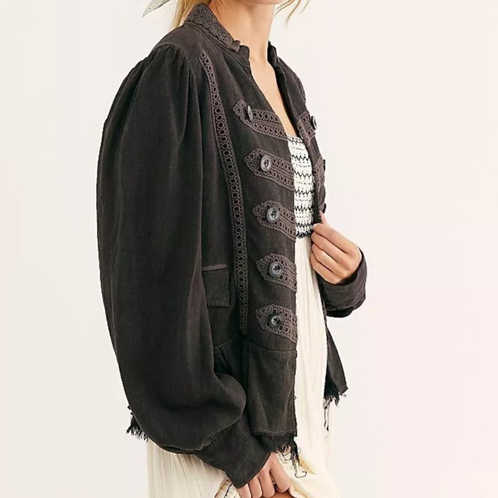 Free People Ariana Jacket Size Small MSRP: $168.00
